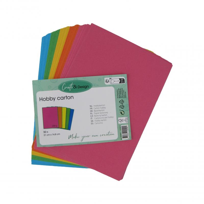 PAPIER KOLOROWY A5 X 50SZT